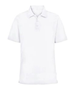 Sam unisex polosärk - valge