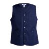 Gaby unisex vest - tumesinine