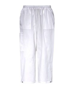 Kari unisex 3/4 püksid - valge