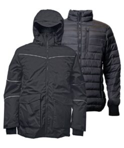 Jordan unisex kolm ühes jope - must